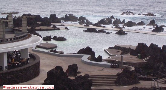 The natural swimming pools in Porto Moniz, Madeira
