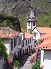 The village of Sao Vicente, Madeira